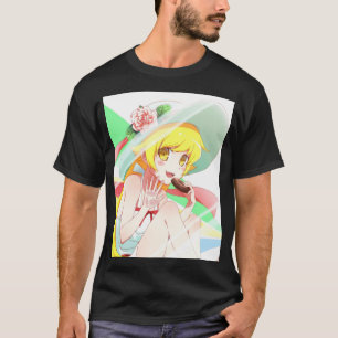Anime Vampire Girl Shinobu Waifu Graphic T-Shirt
