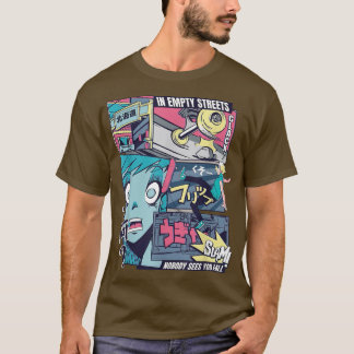 Anime Vaporwave Skater Cool Fun Retrowave 80er Car T-Shirt