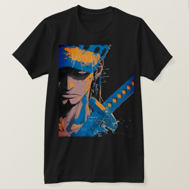 Anime Vibes Unleashed – Streetwear Edition T-Shirt (Design vorne)