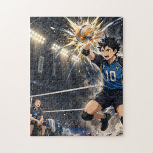 Anime-Volleyball-Spike Puzzle