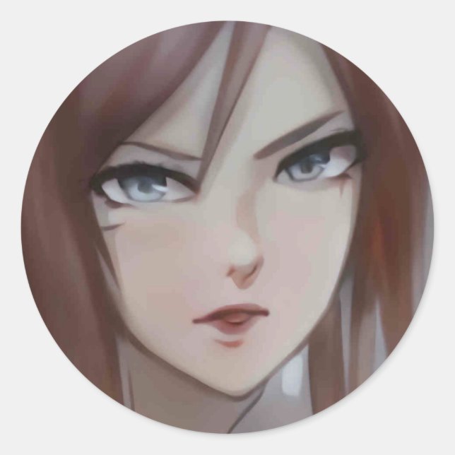 Anime Waifu Stickers (Vorderseite)