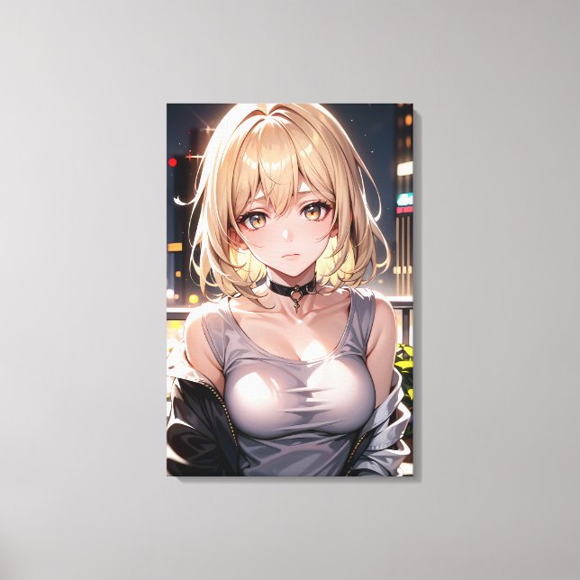 Anime Wall Art. Leinwanddruck (Vorderseite)