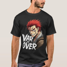 Anime Warrior - Krieg ist über Kampf kämpfen Manga T-Shirt