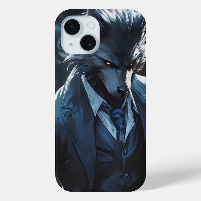 Anime Werewolf Gentleman Case-Mate iPhone Hülle (Rückseite)
