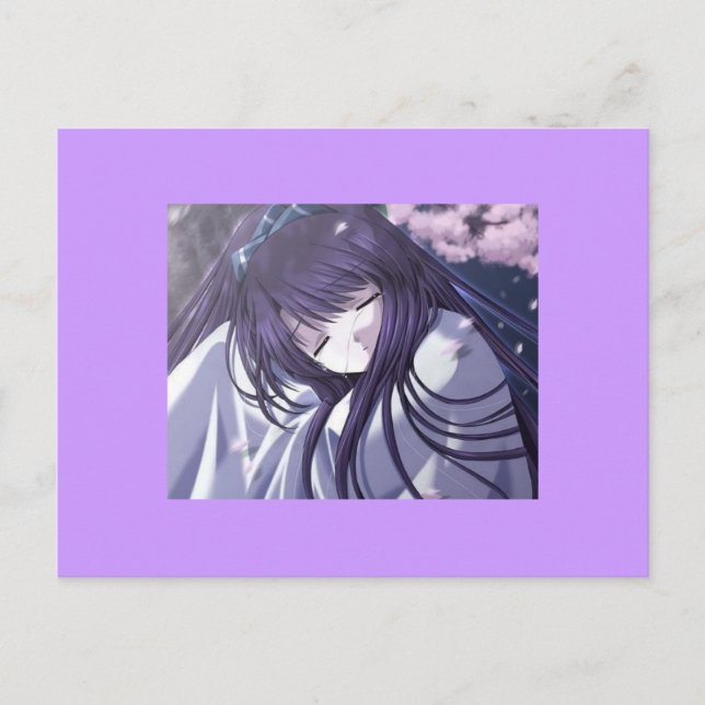 Anime yuki Postkarte (Vorderseite)