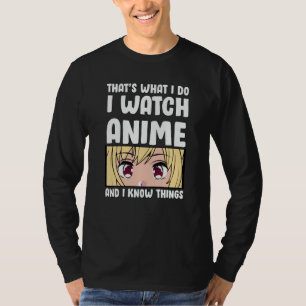 Anime-Zitat-Design   Ich schaue Anime T-Shirt