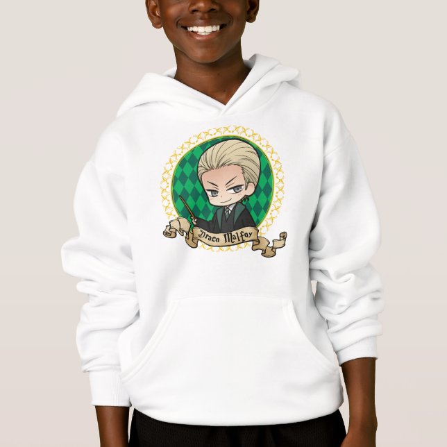 AnimeDraco Malfoy Porträt Hoodie (Vorderseite)