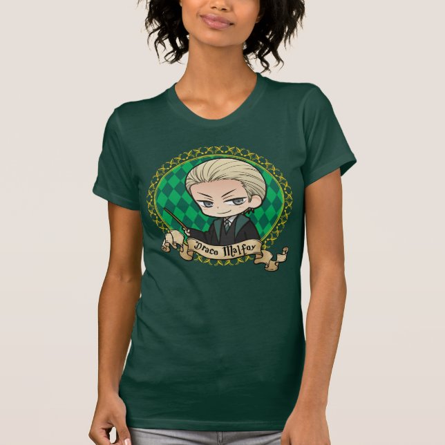 AnimeDraco Malfoy Porträt T-Shirt (Vorderseite)