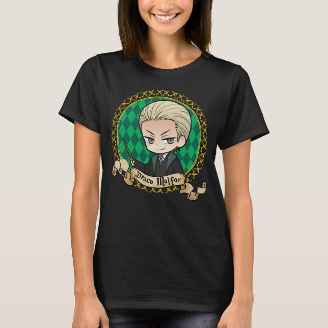 AnimeDraco Malfoy Porträt T-Shirt (Vorderseite)