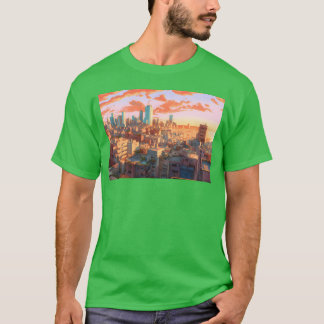 Animeel Aviv Eine dynamische Anime-inspirierte Sta T-Shirt