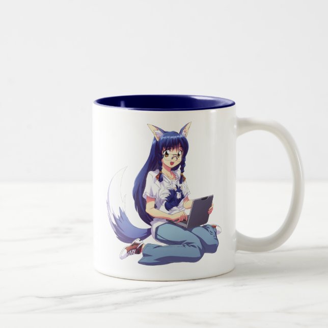 Animegeek-Tasse Zweifarbige Tasse (Rechts)