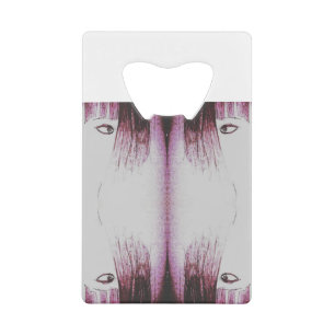 Animes Manga yaei hübsches Mädchen Gesicht Geldbeutel Flaschenöffner