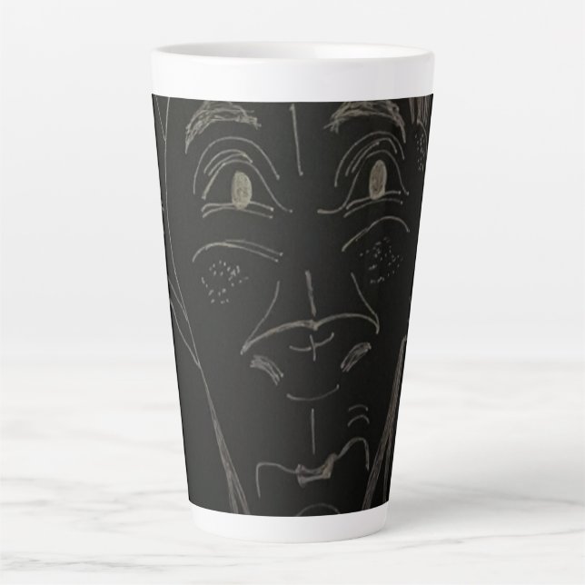 Animierte Cartoon-Großtasse Milchtasse (Vorderseite)