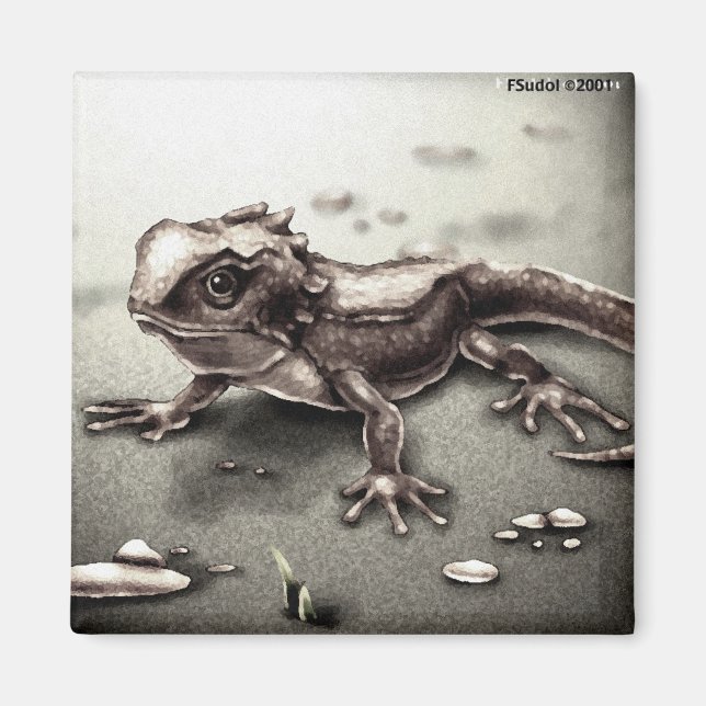 ANIML0017 Lizard Magnet (Vorne)