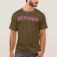 Anious Pastel Goth Pink Mental Health Gift Alt Edg