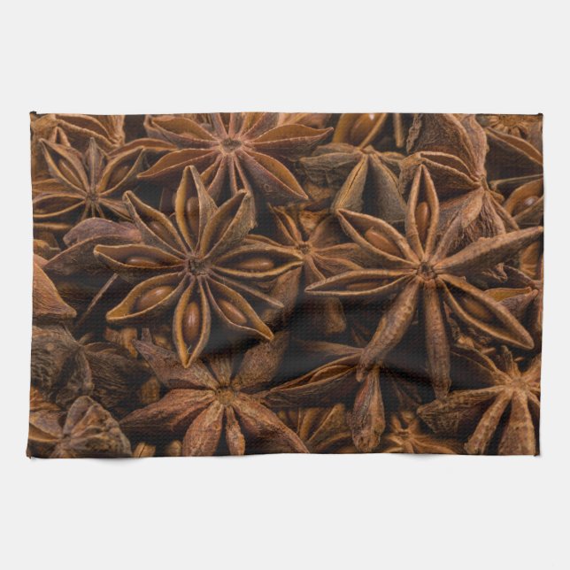 Anise Stars Geschirrtuch (Horizontal)