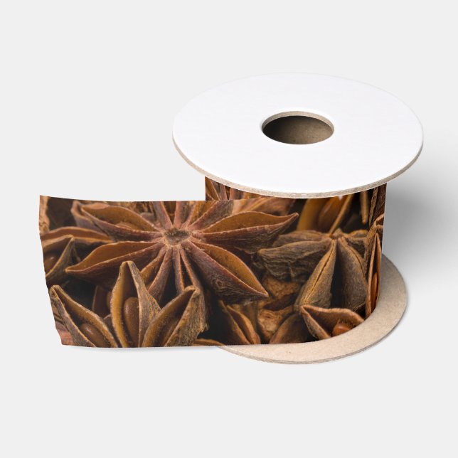 Anise Stars Satinband (Spule)