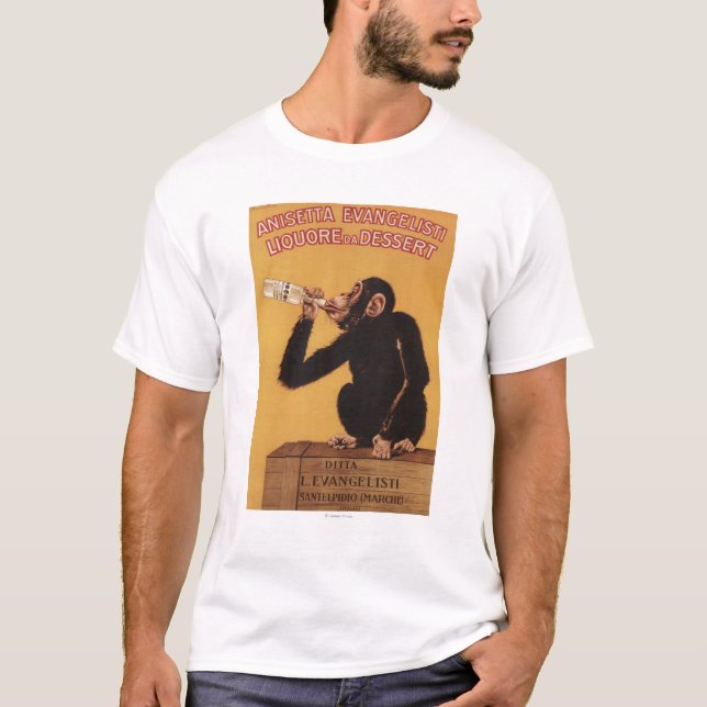 Anisetta Evangelisti Liquore DA Nachtisch T-Shirt (Vorderseite)
