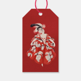 Anisette Red Gift Tags Geschenkanhänger