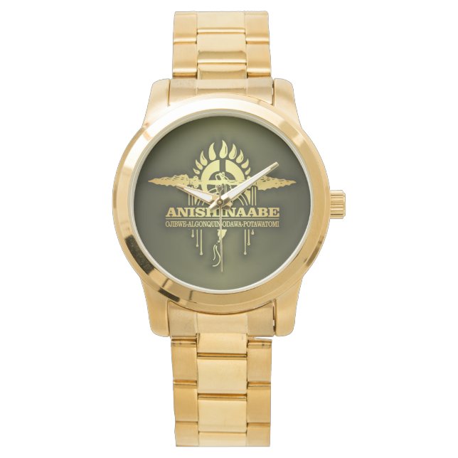 Anishinaabe 2o armbanduhr (Vorderseite)