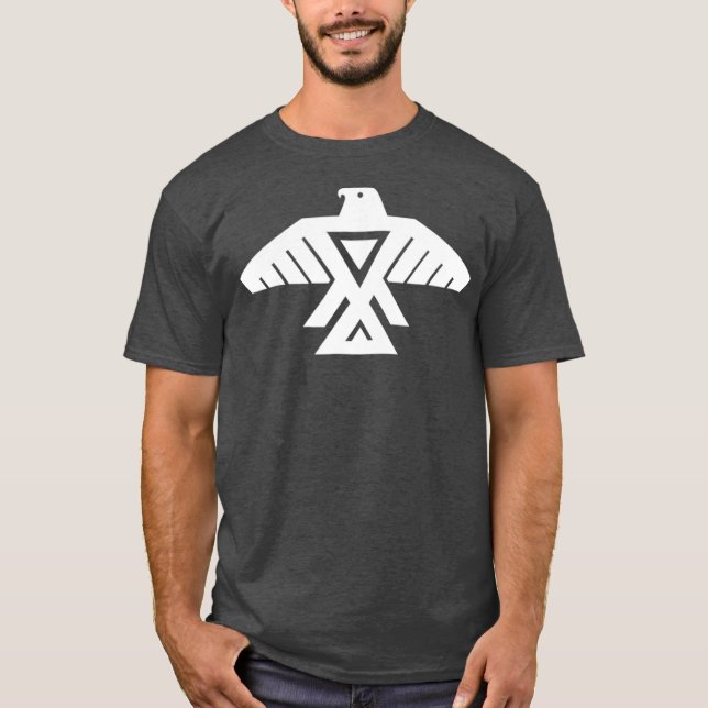 Anishinaabe Native American Thunderbird T-Shirt (Vorderseite)