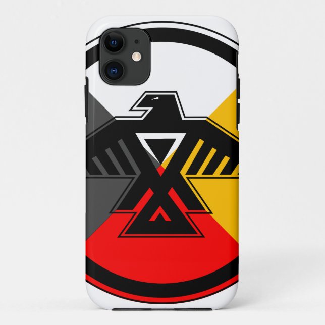 Anishinaabe vier Richtungen iPhone Fall Case-Mate iPhone Hülle (Rückseite)