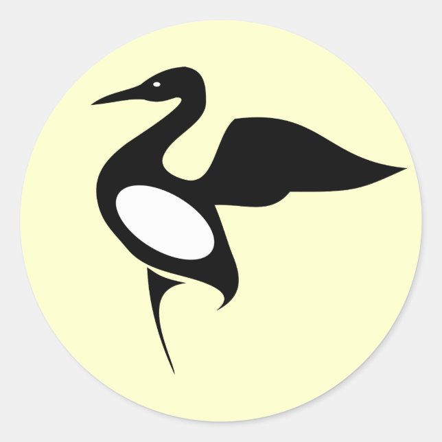 Anishinabek Dodem Mong Sticker (Vorderseite)