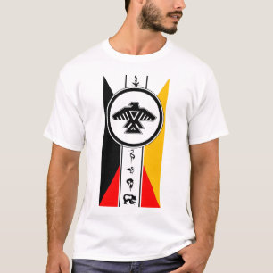 Anishinabek Dodem u. 4 Richtungs-T - Shirt