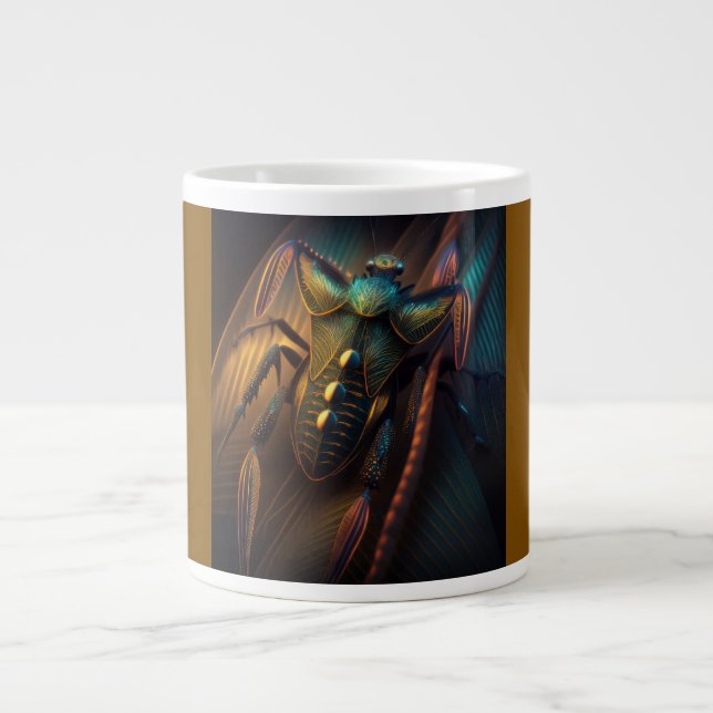 Anisocelis flavolineata Matador-Wanze Inspiriert Jumbo-Tasse (Vorderseite)