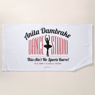 Anita Dambrake Tanzstudio Strandtuch