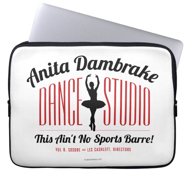 Anita Dambremse Dance Studio Laptopschutzhülle (Vorderseite)
