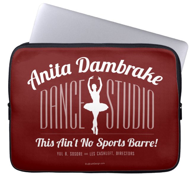 Anita Dambremse Dance Studio Laptopschutzhülle (Vorderseite)