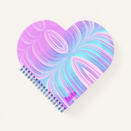 ANITA ~ Pastel pink und aqua ~ Notizbuch