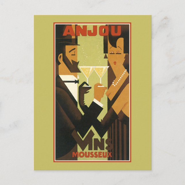 Anjou Postkarte (Vorderseite)