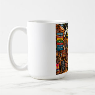 Anjuna Flea Market — Goa Vibes Kaffeetasse