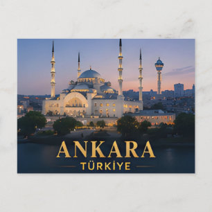 ✈️ Ankara Türkei Reise Geschenk 🕌 Postkarte