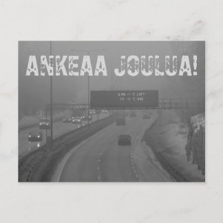 Ankeaa joulua joulukortti postkarte