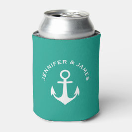 Anker Aquamariner grüner Individuelle Name für die Dosenkühler