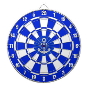 Anker auf dem Blue and White Dart Board Dartscheibe