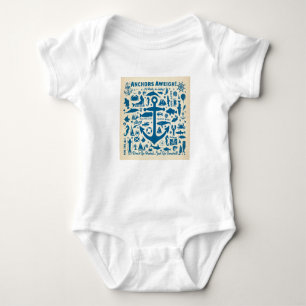 Anker Aweigh! Baby Strampler