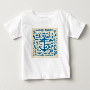 Anker Aweigh! Baby T-shirt