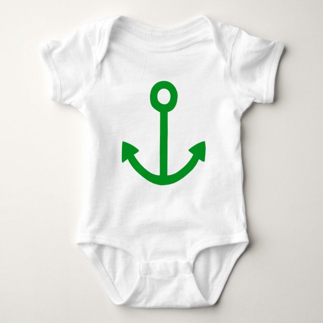 Anker Baby Strampler (Vorderseite)