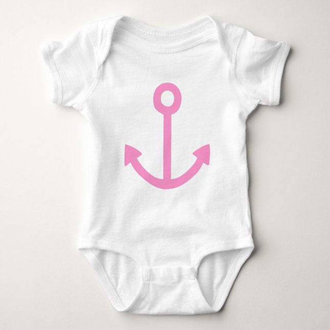 Anker Baby Strampler (Vorderseite)