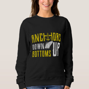 Anker Bootfahren Kreuzfahrtschiff Sweatshirt