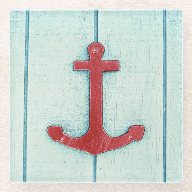 Anker Décor Glasuntersetzer (Vorderseite)