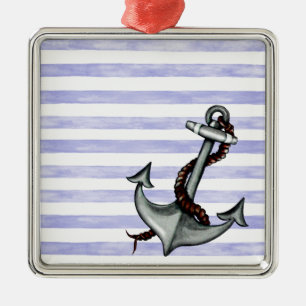 Anker des Schiffes Ornament Aus Metall