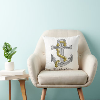 Anker Design Personalisiert Kissen