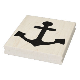 Anker-Form-Gummikunst-Briefmarke Gummistempel