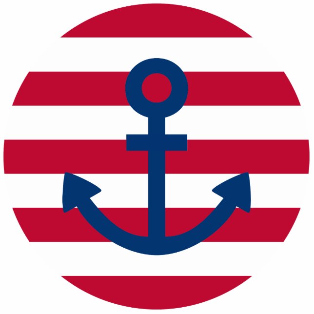 Anker Fotoskulptur Schlüsselanhänger (Vorne)