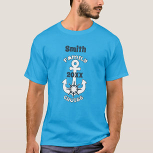 Anker für den Familienurlaub, die nautisch segeln T-Shirt